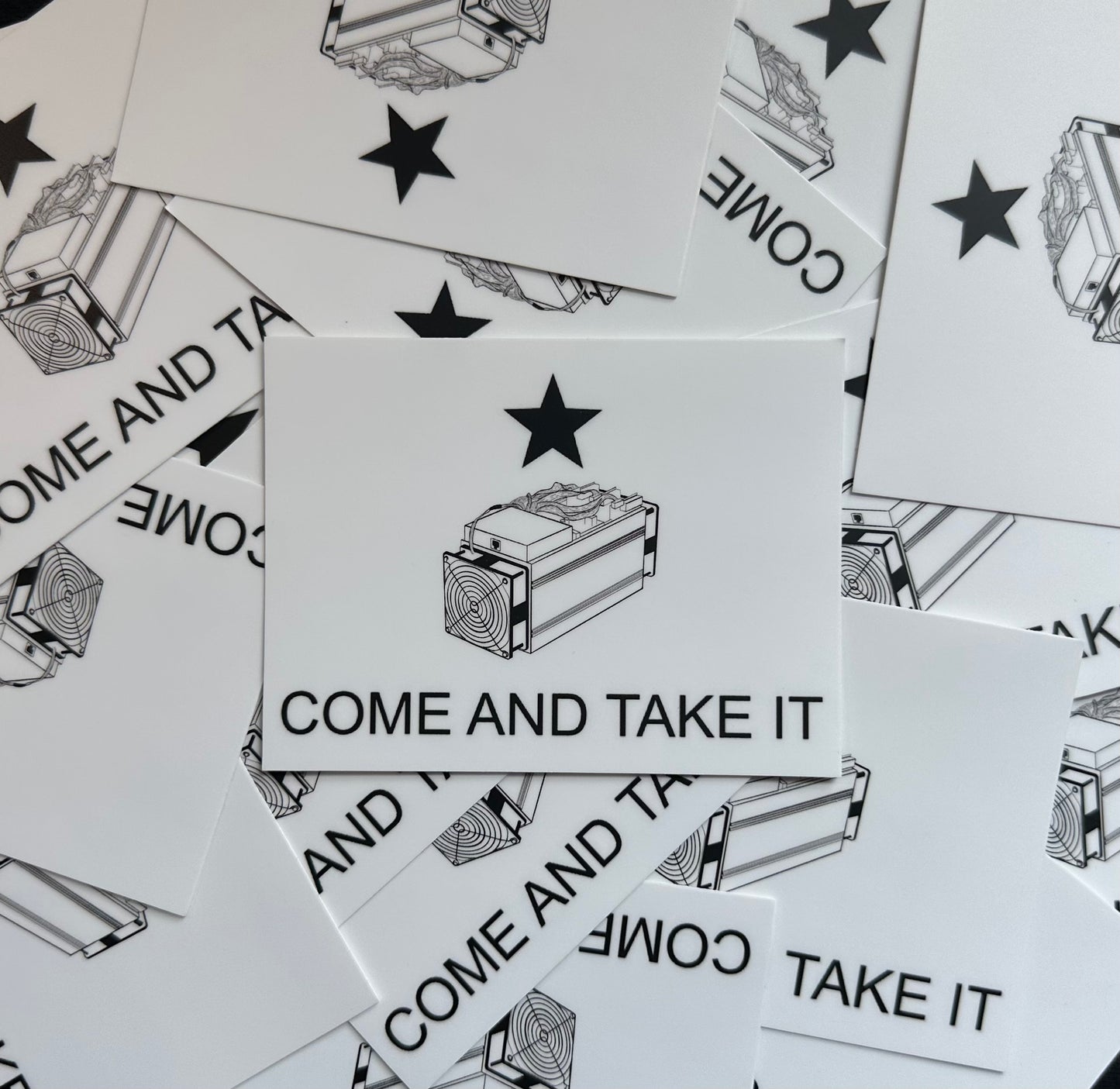 Come and Take It Sticker