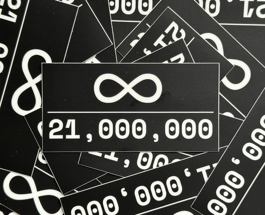 Infinity / 21M Sticker